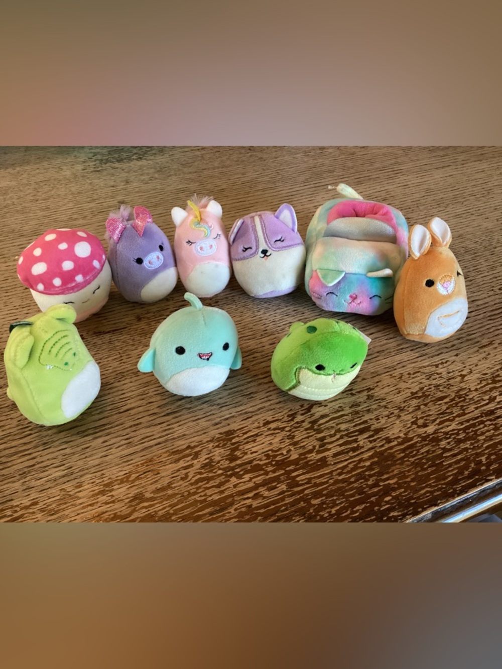 Squishville Squishmallows | Kelly Toys | Lot of 8 + Cat Car Mini Plush Toys